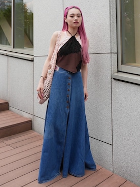MARTEさん(レディース・163cm)の夏コーディネート