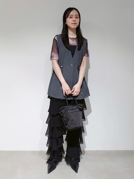 MARTEさん（レディース・162cm）の冬コーディネート