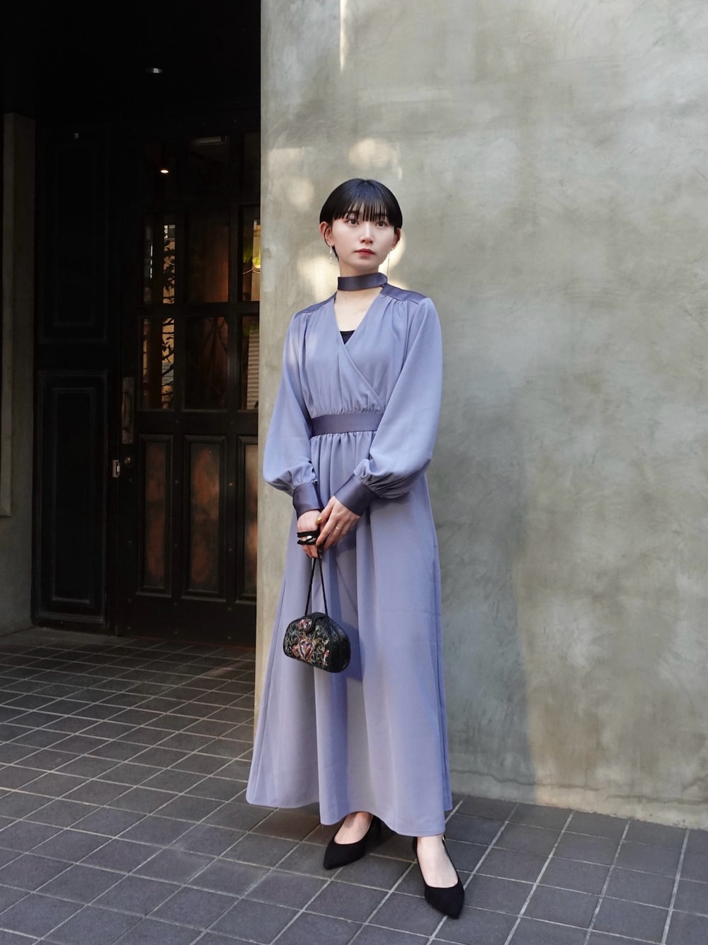ANDMARY】Sara cachecoeur dress
