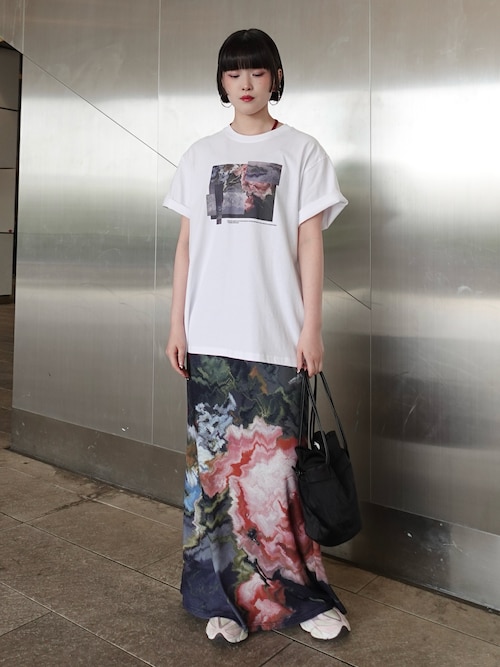 Art Print Skirt/アートプリントスカート（スカート）｜sahara（サハラ