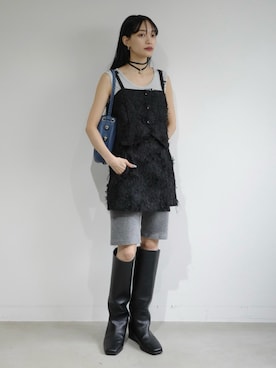 MARTEさん（レディース・158cm）の春コーディネート