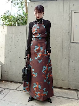 MARTEさん（レディース・164cm）の春コーディネート