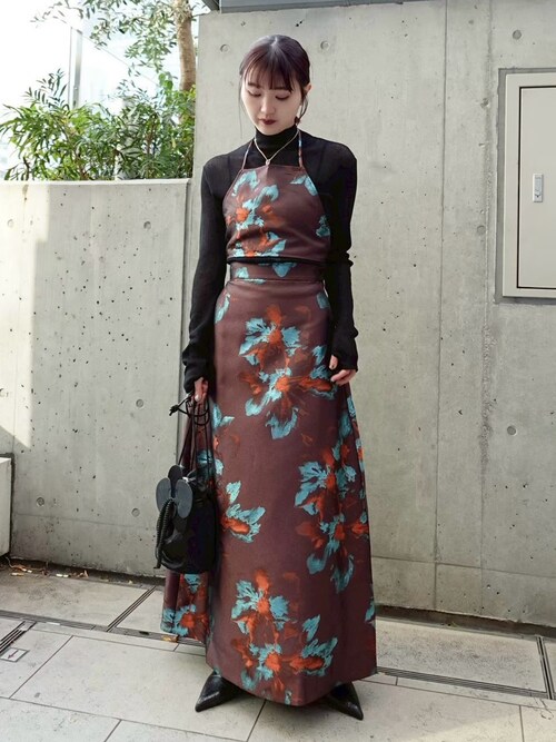 sahara（サハラ） Flower Jacquard Bustier/フラワージャガード