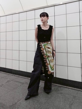 MARTEさん(レディース・158cm)の夏コーディネート