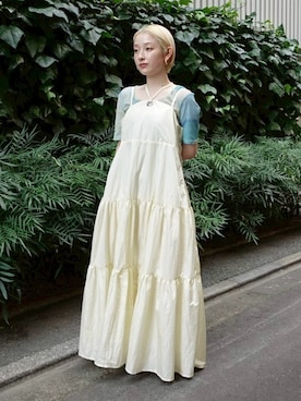 「SYKIA」｜MARTEさん（レディース・153cm）の夏コーディネート