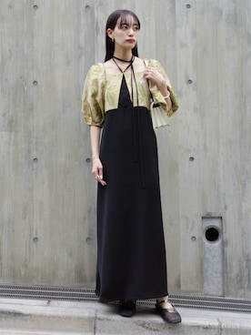 「アイテム（その他シューズ）」を使った、MARTEさん（レディース・158cm）の夏コーディネート