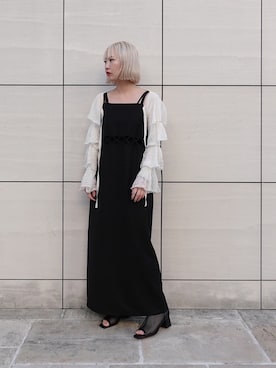 MARTEさん(レディース・157cm)の冬コーディネート