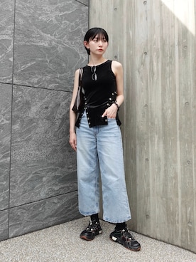 MARTEさん(レディース・162cm)の夏コーディネート