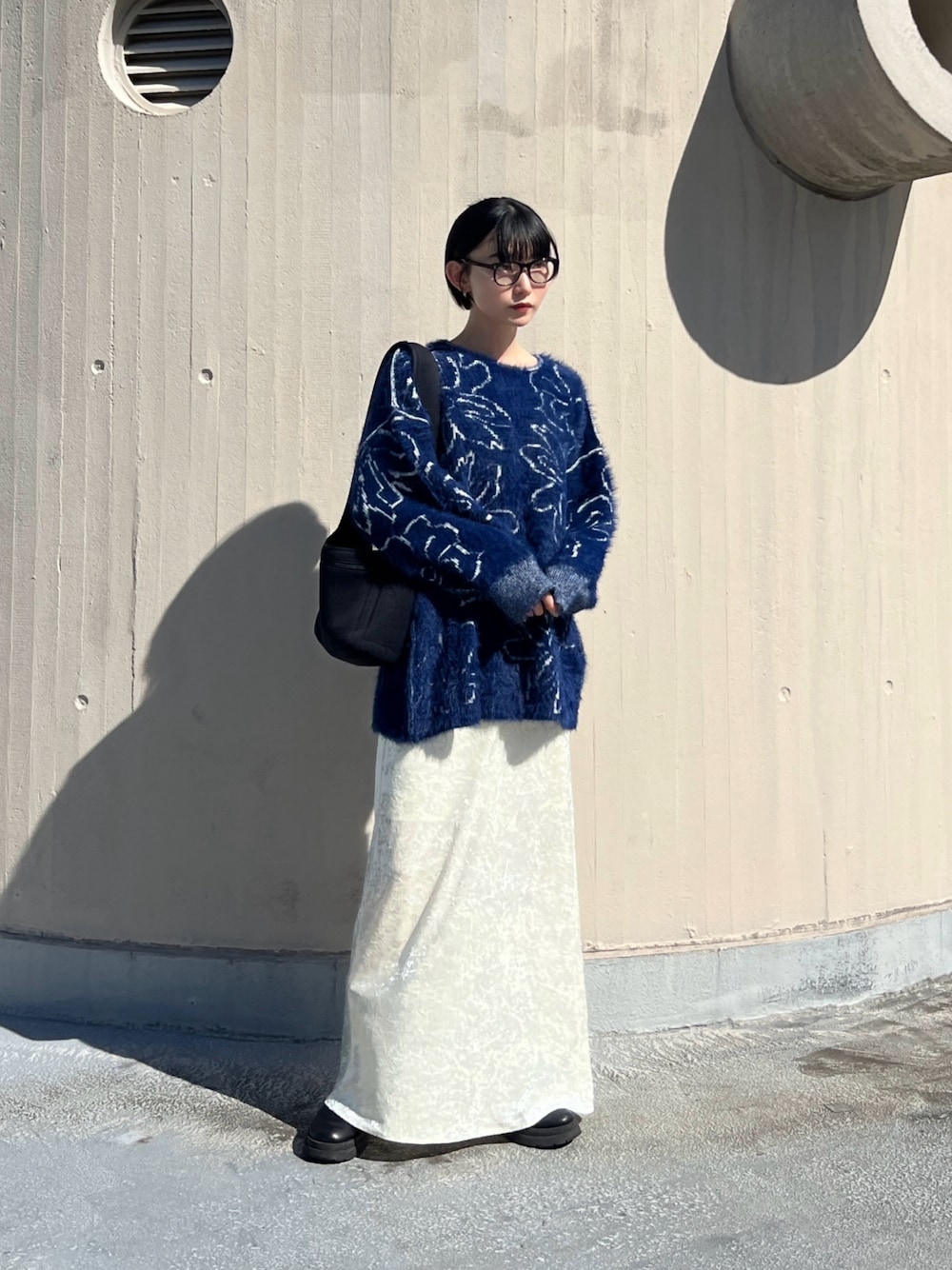 MARTE(MARTE)｜saharaのニット/セーターを使ったコーディネート