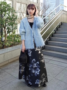 MARTEさん（レディース・164cm）の冬コーディネート