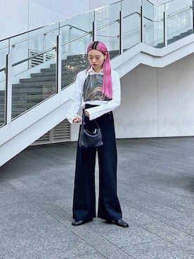 MARTEさん(レディース・163cm)の冬コーディネート