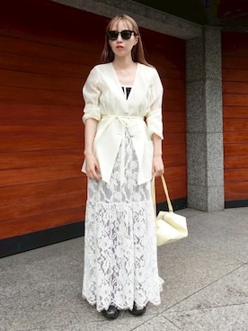 MARTEさん(レディース・157cm)の夏コーディネート