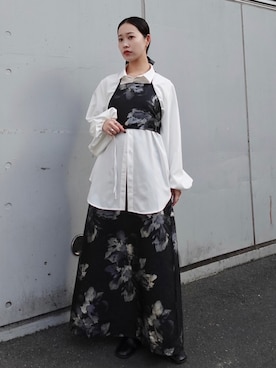 MARTEさん（レディース・158cm）の冬コーディネート