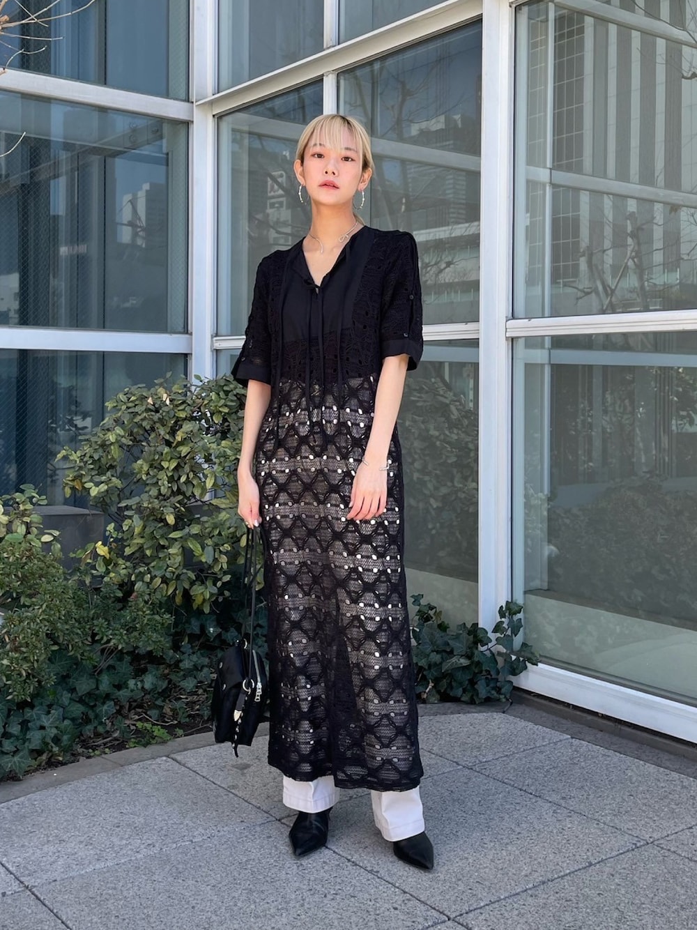 sahara（サハラ）の「Crochet Lace Dress/クロシェレース