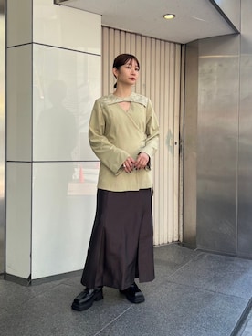 MARTEさん（レディース・162cm）の冬コーディネート