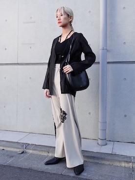 MARTEさん(レディース・160cm)の冬コーディネート