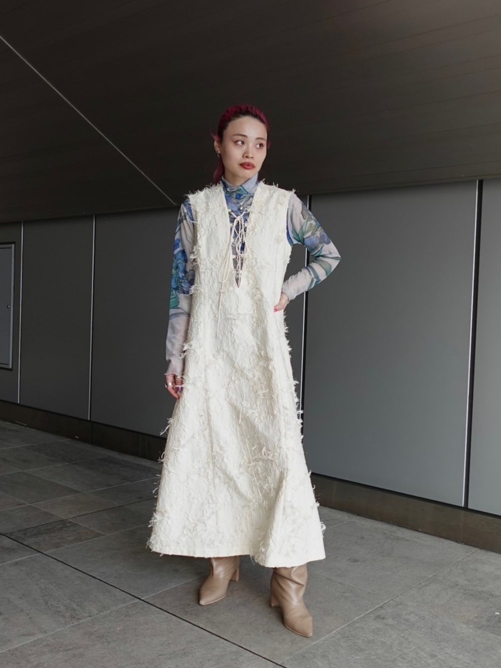 MARTE(MARTE)｜saharaのワンピースを使ったコーディネート - WEAR 