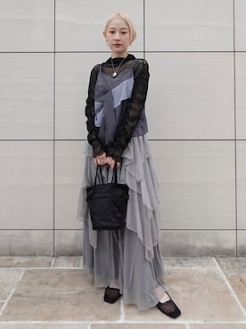 MARTEさん（レディース・153cm）の春コーディネート