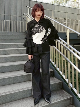 MARTEさん（レディース・164cm）の冬コーディネート