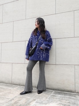 MARTEさん（レディース・160cm）の秋コーディネート