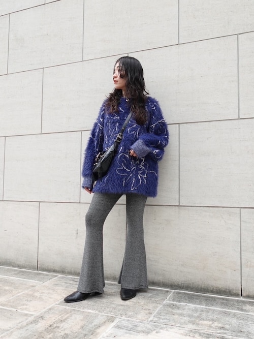 Reversible Jacquard Knit/リバーシブルジャガードニット（ニット