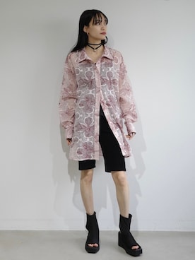 MARTEさん（レディース・158cm）の冬コーディネート