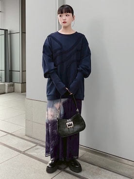 MARTEさん（レディース・158cm）の春コーディネート