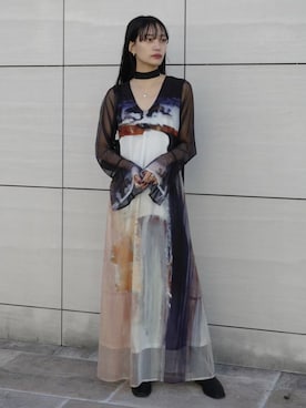 MARTEさん(レディース・158cm)の冬コーディネート