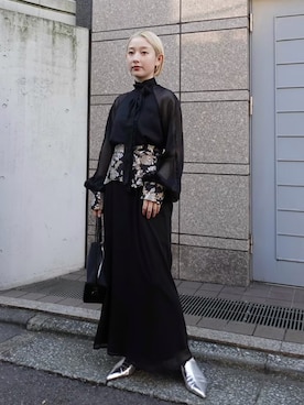 MARTEさん（レディース・153cm）の冬コーディネート