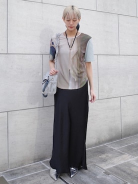 MARTEさん（レディース・160cm）の春コーディネート