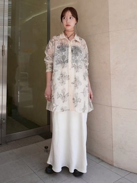 MARTEさん（レディース・164cm）の夏コーディネート