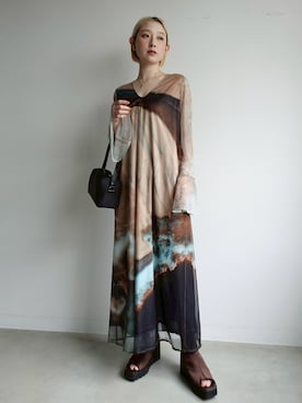 MARTEさん(レディース・153cm)の冬コーディネート