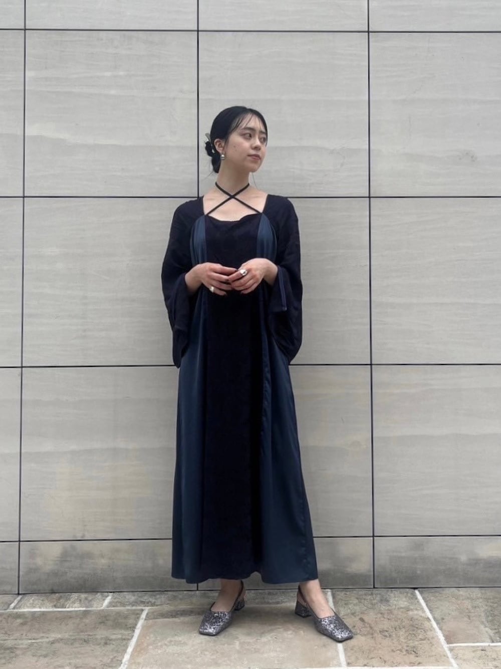 【美品】saraha / Chinoiserie Panel Dress ドレス Chinoiserie Panel Dress｜シノワズリドレス – MARTE
