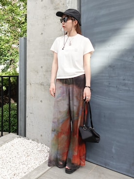MARTEさん(レディース・157cm)の夏コーディネート