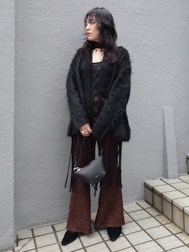 「Ruh Dhan（ルーダン）のアイテム」を使った、MARTEさん（レディース・159cm）の夏コーディネート