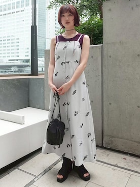 MARTEさん(レディース・164cm)の夏コーディネート