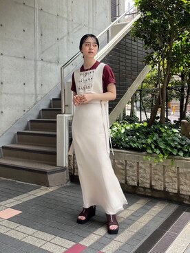 MARTEさん（レディース・162cm）の夏コーディネート