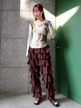 MARTEさん（レディース・168cm）の冬コーディネート