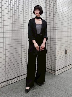 「アイテム（その他アウター）」を使った、MARTEさん（レディース・158cm）の夏コーディネート