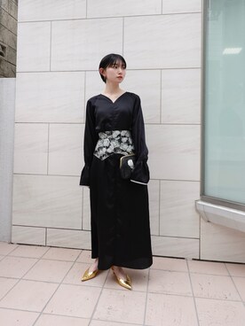 MARTEさん(レディース・162cm)の冬コーディネート