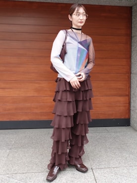 MARTEさん(レディース・168cm)の夏コーディネート