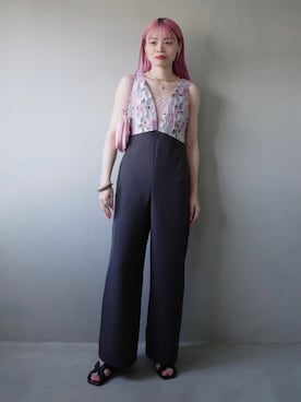 「sahara（サハラ）のアイテム」を使った、MARTEさん（レディース・163cm）の春コーディネート