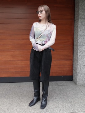 MARTEさん(レディース・157cm)の夏コーディネート