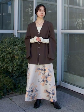 MARTEさん(レディース・162cm)の春コーディネート