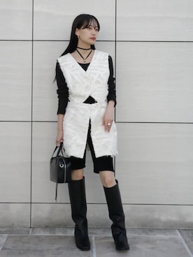 MARTEさん（レディース・158cm）の春コーディネート