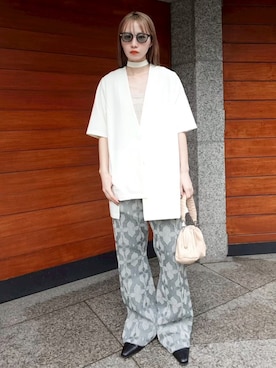 「ILANIS（イラニス）のアイテム」を使った、MARTEさん（レディース・157cm）の秋コーディネート