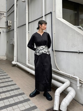 MARTEさん(レディース・168cm)の冬コーディネート