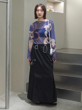 MARTEさん（レディース・164cm）の夏コーディネート