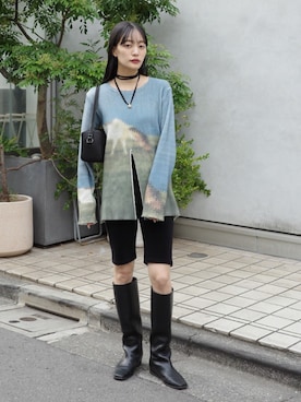 MARTEさん（レディース・158cm）の夏コーディネート