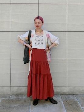 MARTEさん(レディース・163cm)の春コーディネート